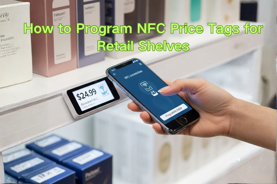 റീട്ടെയിൽ ഷെൽഫുകൾക്കായി NFC പ്രൈസ് ടാഗുകൾ എങ്ങനെ പ്രോഗ്രാം ചെയ്യാം